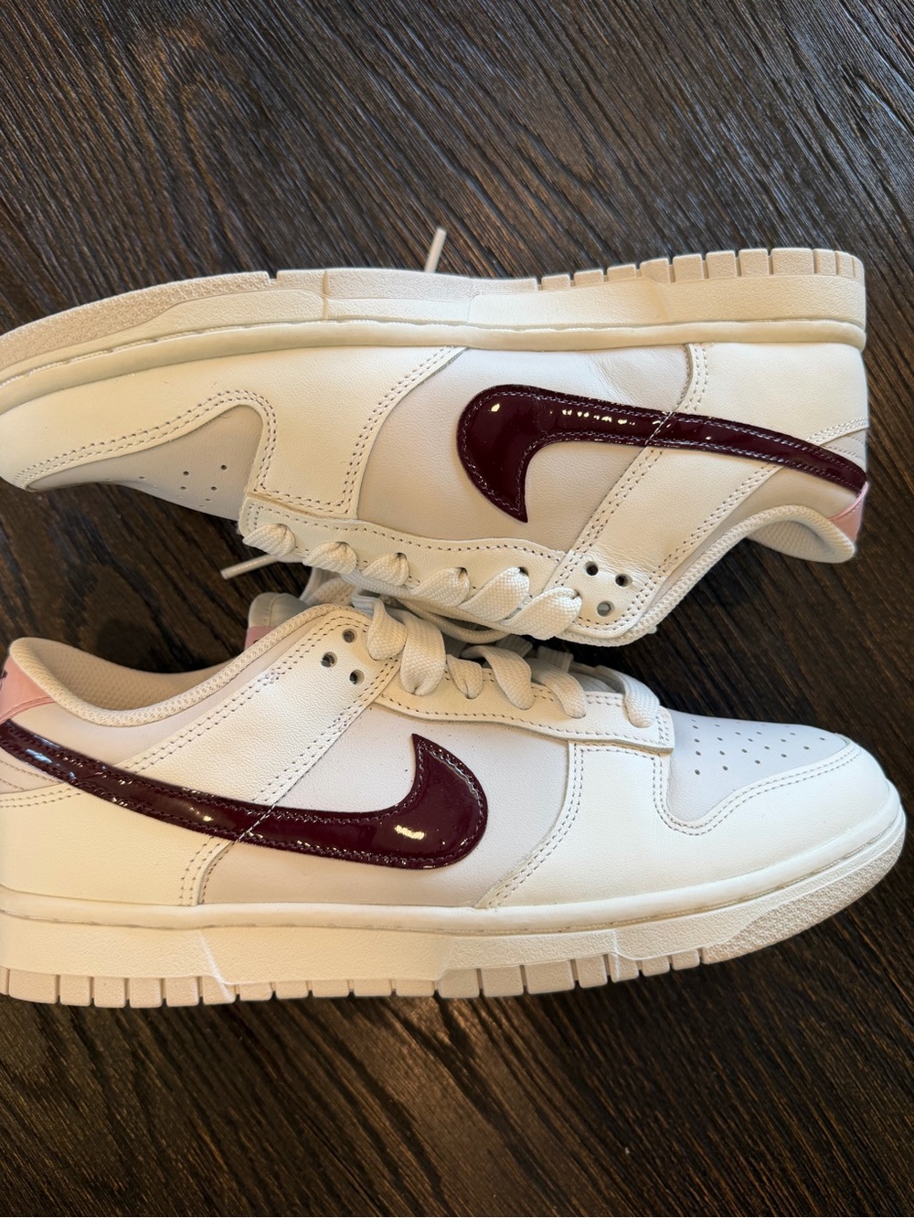 Nike Dunk Low Summit White/Plum Chalk women size 10